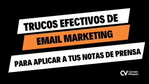 Imagen para blog de Trucos efectivos de email marketing para aplicar a tus notas de prensa